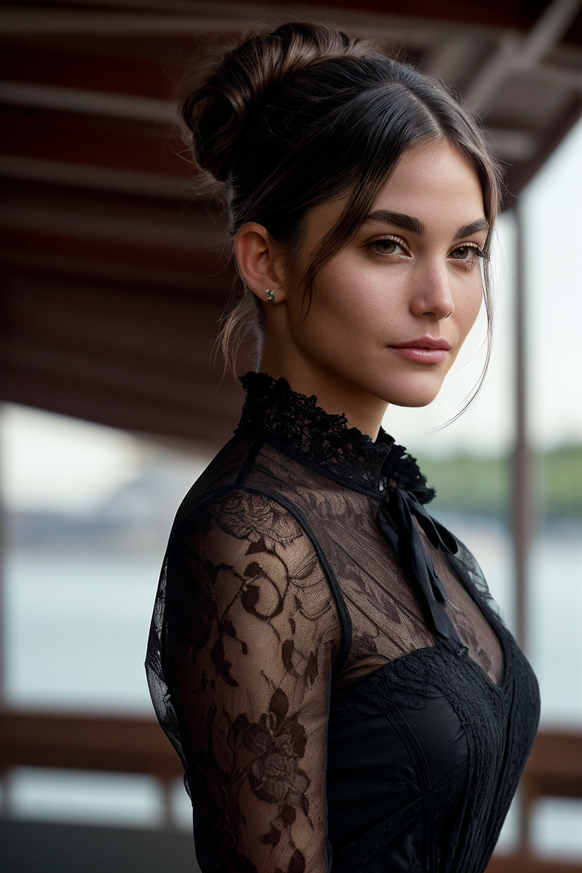 00030-perfect cinematic shoot of a beautiful woman (EPN0r4rid4_.99), a woman standing next to a (modest ship), perfect top knot updo,-0000.png